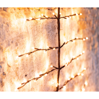 Kerstboom voor aan de wand 180 cm